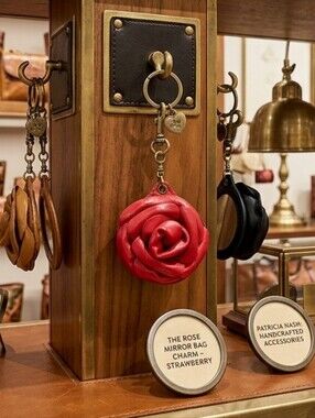 Patricia Nash Rose Mirror Bag Charm - NWT
